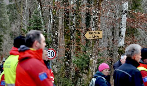 Spregovorila tričlanska družina, ki je bila ujeta v Križni jami