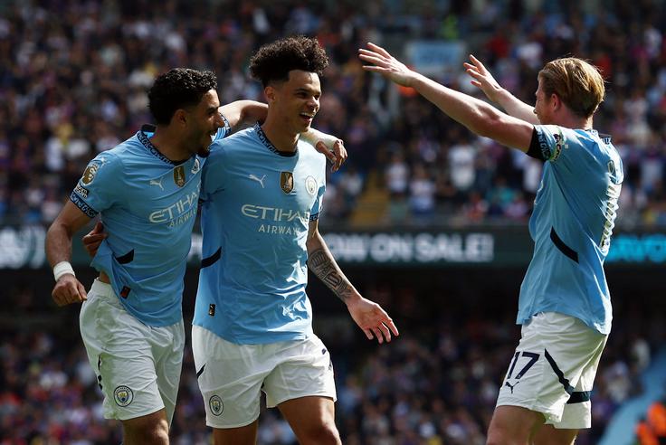 Manchester City je prišel do pomembne zmage v boju za ligo prvakov. | Foto: Reuters