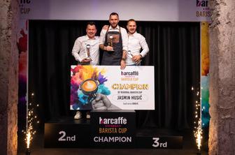 Slovenec Jasmin Husić razglašen za najboljšega barista v regiji