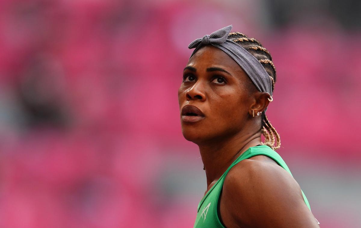 Blessing Okagbare | Nigerijska sprinterka in skakalka v daljino Blessing Okagbare je dobila dodatno leto kazni zaradi dopinških prekrškov.  | Foto Reuters