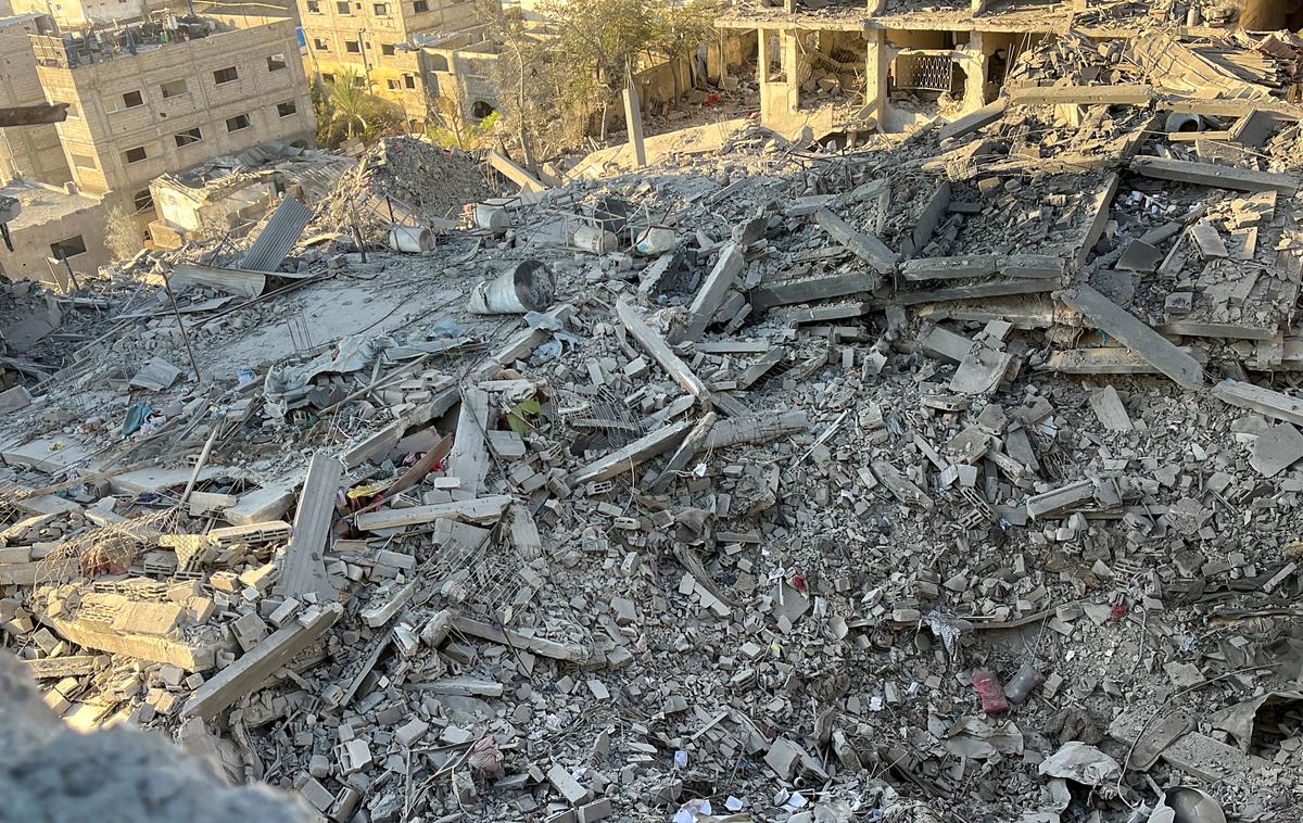 Beit Lahiya, severna Gaza | Sever Gaze je bil tudi danes tarča izraelskih napadov. Na fotografiji Bejt Lahija (Beit Lahiya).  | Foto Reuters