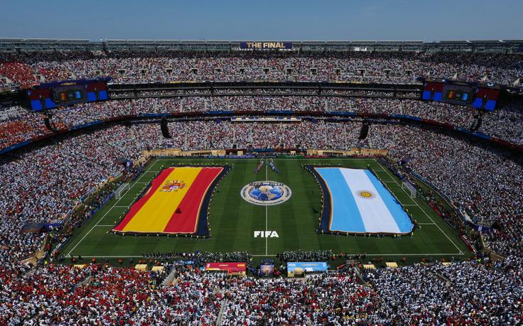 Finale je bil odigran v New Jerseyju. | Foto: Reuters
