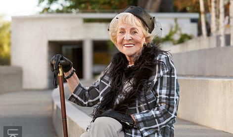 92-letna Ljubljančanka: Priznam, drugačna sem od drugih