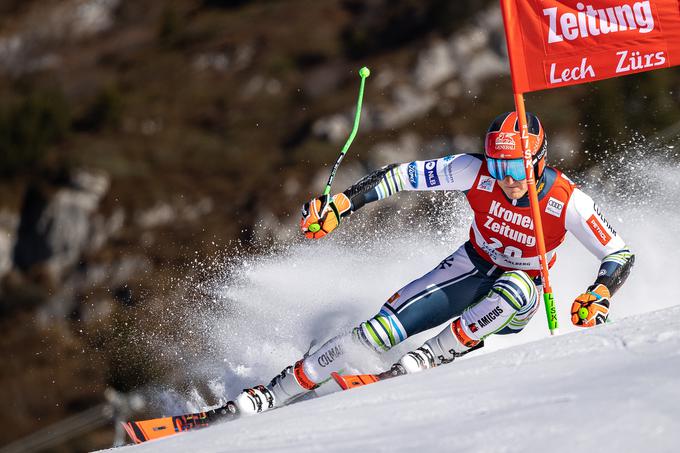Štefan Hadalin je bil najboljši slovenski moški predstavnik na paralelni tekmi v Lechu (17.) | Foto: Sportida
