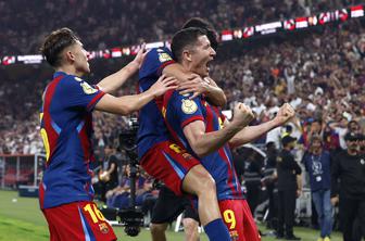 Barcelona v fantastičnem spektaklu spravila v jok navijače Reala