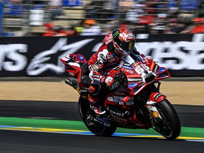 Bagnaia si je v Le Mansu zagotovil najboljši štartni položaj
