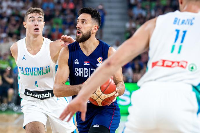 Slovenija Srbija prijateljska tekma Vasilije Micić | Vasilije Micić si je na tekmi proti Grčiji poškodoval gleženj. | Foto Matic Klanšek Velej/Sportida