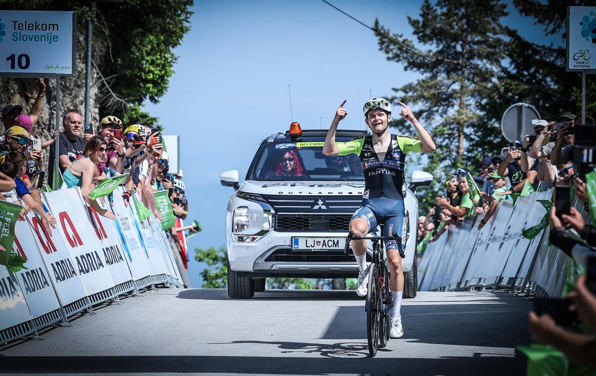Dirka po Sloveniji Golte | Kirilo Carenko je zmagovalec kraljevske etape 31. dirke Po Sloveniji. | Foto Ana Kovač