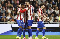 V živo: Atletico brez Jana Oblaka vodi proti Realu