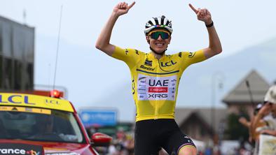 Tadej Pogačar je osrečil otroka #video