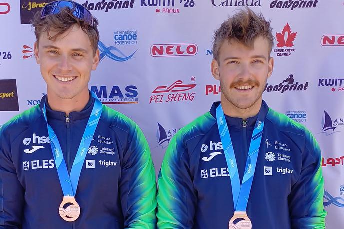 Matevž Manfreda Anže Pikon | Matevž Manfreda in Anže Pikon | Foto Kajakaška zveza Slovenije