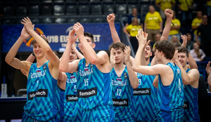 Mladi slovenski košarkarji že v polfinalu evropskega prvenstva