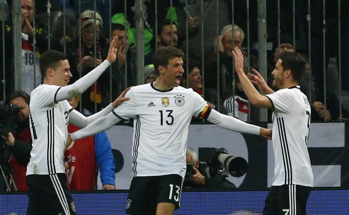 Thomas Müller je bil najboljši strelec v kvalifikacijah. | Foto: 