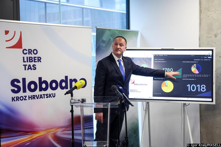 Hrvoje Dorčić, vodja projekta za nov sistem cestninjenja na hrvaških avtocestah | Foto: 