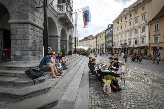 Protest Ljubljana | Foto: STA ,