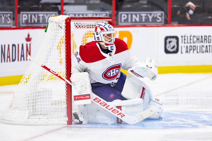 Vratarja Montreal Canadiens Jaka Allena je premagal samo Colin White. | Foto: Guliverimage/Getty Images