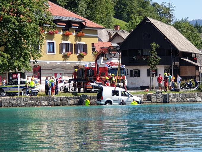 Blejsko jezero nesreča | Foto: Luka Artelj