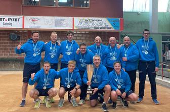 QAP Postojna do prvega državnega naslova v balinarski ligi