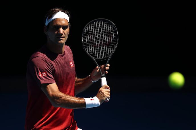 Roger Federer | Švicar se zaveda, da ga v prvem krogu čaka težek nasprotnik. | Foto Gulliver/Getty Images