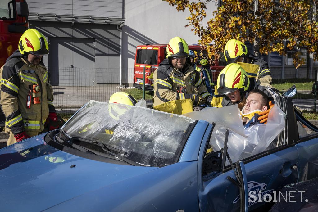 Gasilska vaja CZR Domžale, MGC Bistrica.