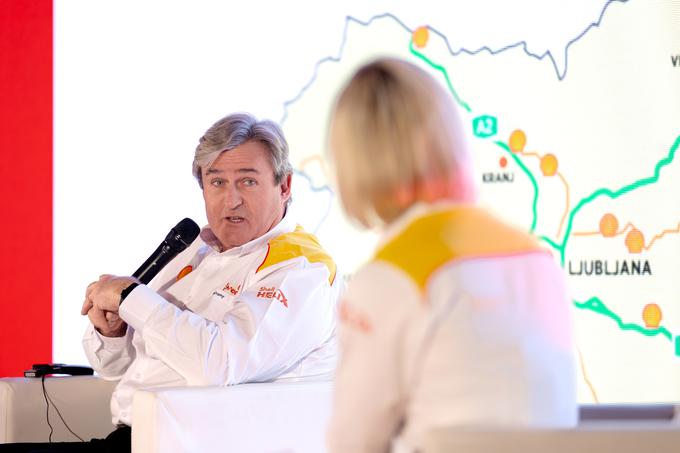 Ob zagonu in širitvi posla je Slovenijo danes obiskal tudi Istvan Kapitany, izvršni podpredsednik za sektor mobilnosti pri Shellu.  | Foto: Shell Adria