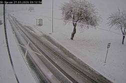 Na jugovzhodu Slovenije sneži, na cestah vse razpoložljive plužno-posipne enote