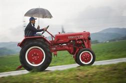 Nemški upokojenec s traktorjem na Mallorco