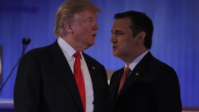 Trump Cruza obtožil kraje