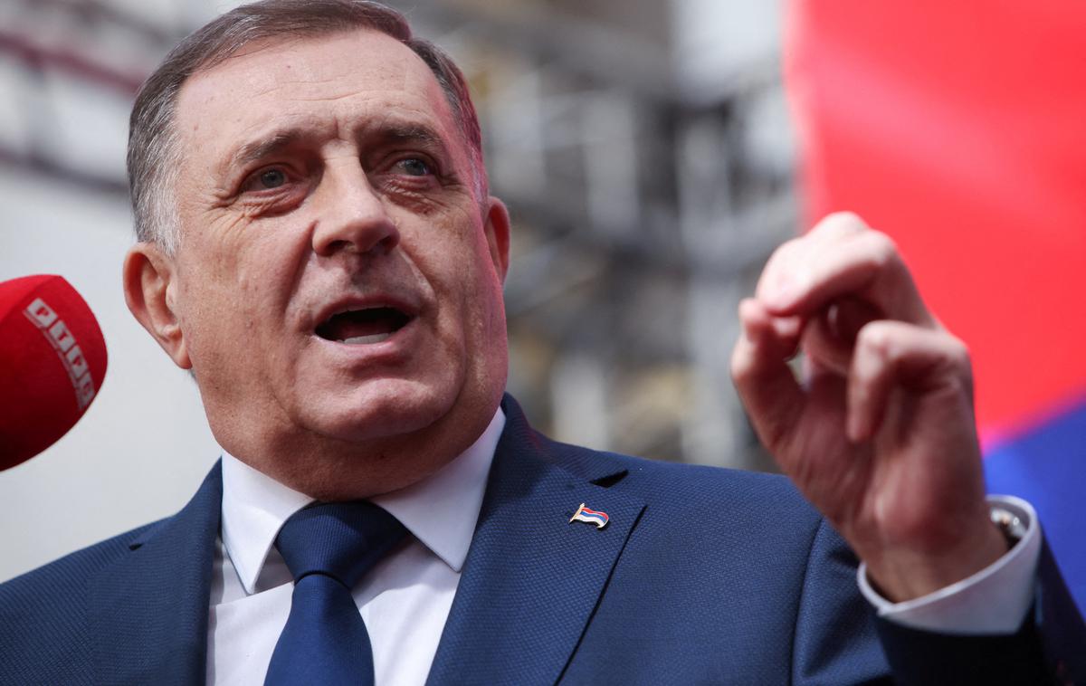 Milorad Dodik | V zadnjem desetletju se je na slovenski Obali, zlasti v Portorožu, nakopičilo več prestižnih nepremičnin in luksuznih dobrin, ki naj bi bile povezane z družino Milorada Dodika.  | Foto Reuters