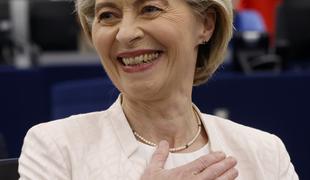 Kaj je Trump rekel Ursuli von der Leyen, da se je tako nasmehnila?