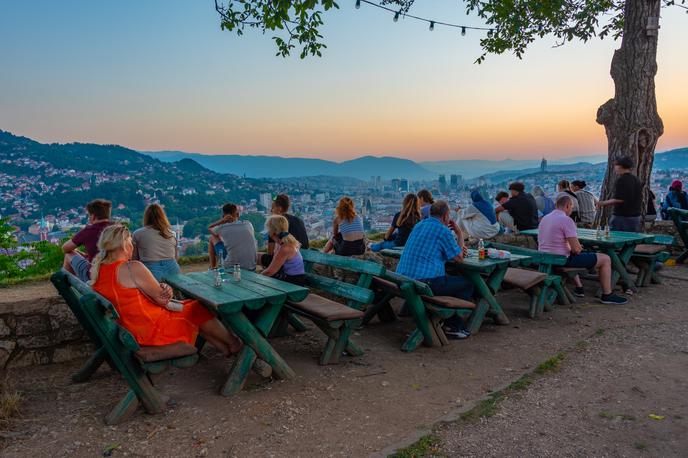 BiH | Pogled na Sarajevo s trdnjave nad mestom | Foto Shutterstock