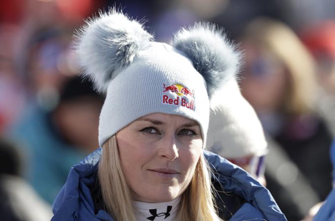 Pogovarjala se je tudi z Lindsey Vonn. | Foto: Reuters