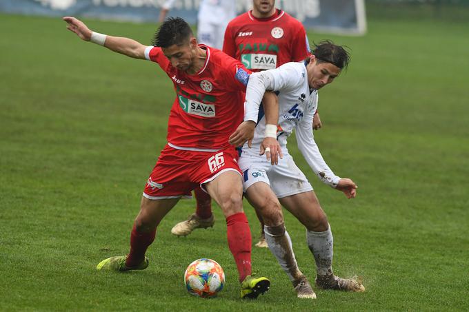 Etien Velikonja je zabil nov gol za Gorico, a ni mogel preprečiti poraza. | Foto: Miloš Vujinović/Sportida