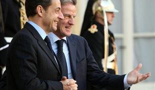 Kouchner na obisku v Sloveniji