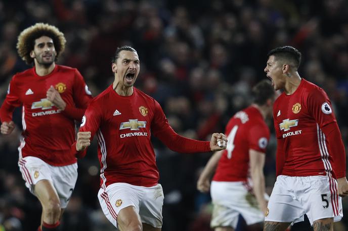 Manchester United Zlatan Ibrahimović Rojo Fellaini | Foto Reuters