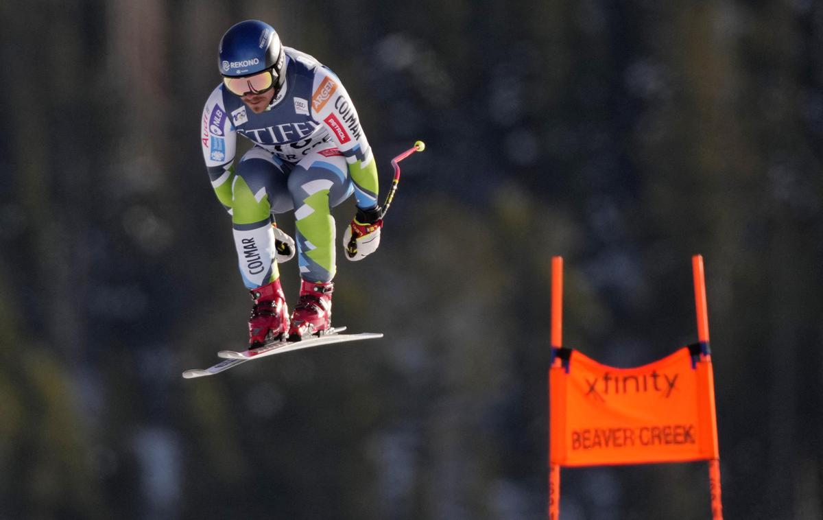 Beaver Creek Miha Hrobat | Miha Hrobat je dosegel najboljši čas na prvem treningu v Beaver Creeku. | Foto Reuters