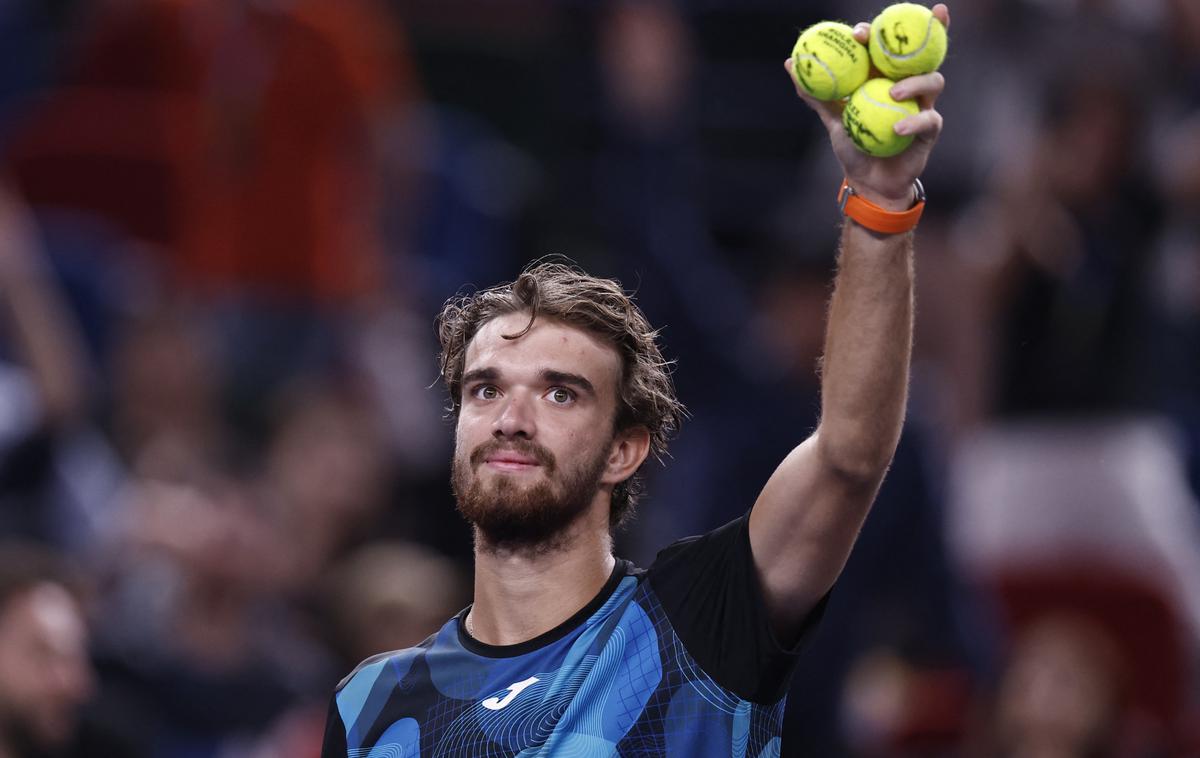 Tomaš Machač | Tomaš Machač je v četrtfinalu Šanghaja izločil Carlosa Alcaraza, v polfinalu ga čaka spopad z Jannikom Sinnerjem. | Foto Reuters