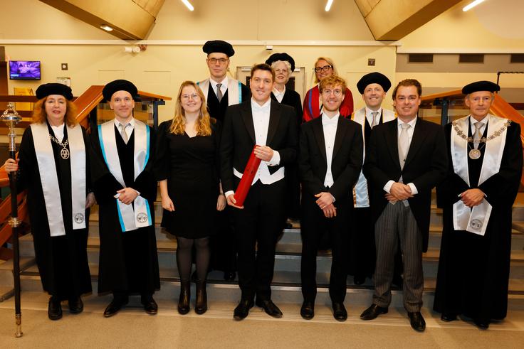 Na zagovoru doktorske dizertacije | Foto: Osebni arhiv