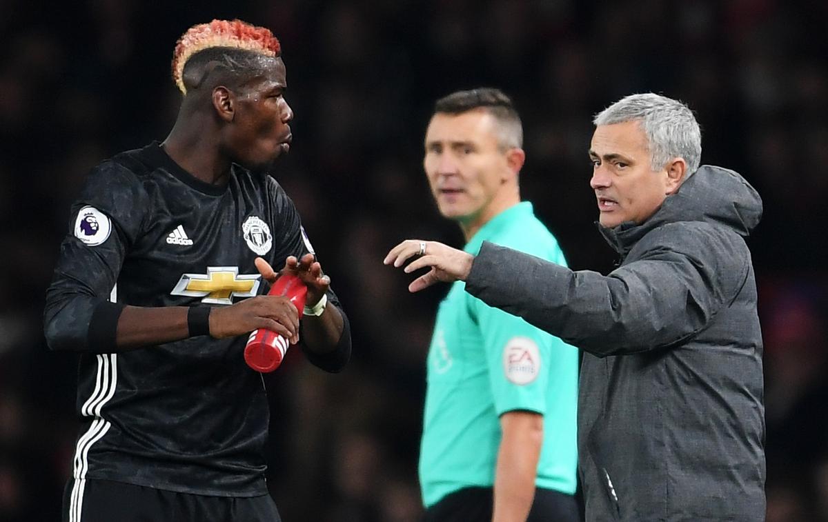 Paul Pogba | Paul Pogba in Jose Mourinho sta imela zelo pester odnos. | Foto Getty Images