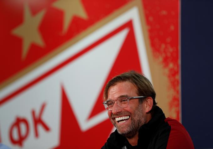 Izbranci Jürgena Kloppa veljajo za izrazite favorite. Na Anfieldu so Beograjčane premagali s 4:0. | Foto: Reuters