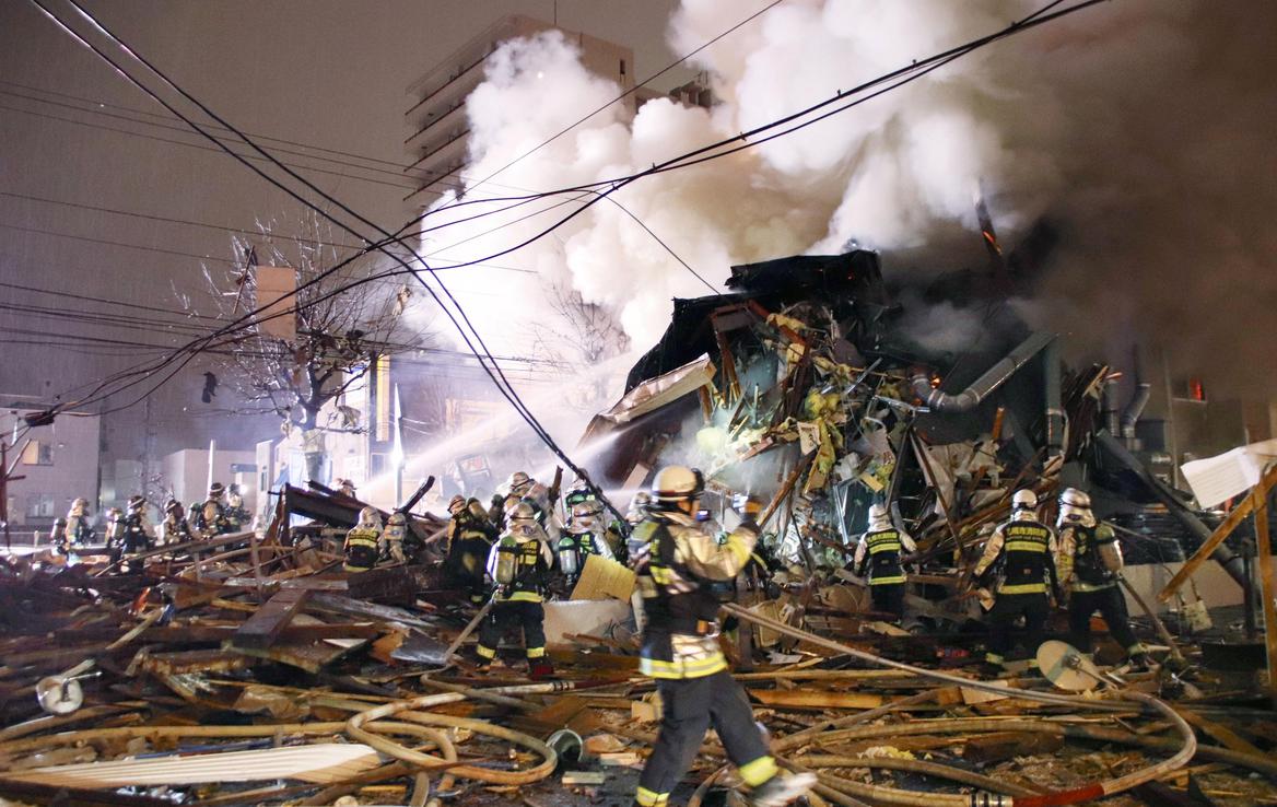 Eksplozija v Sapporu | Foto Reuters