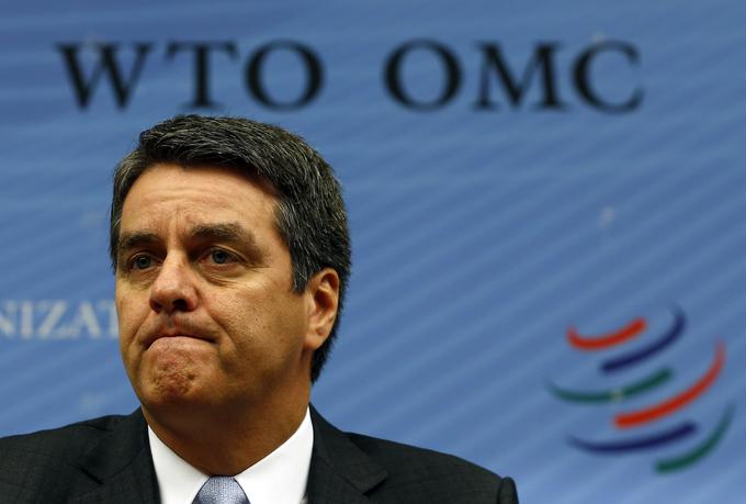 Prvi mož Svetovne trgovinske organizacije (WTO) je Brazilec Roberto Azevedo. | Foto: Reuters