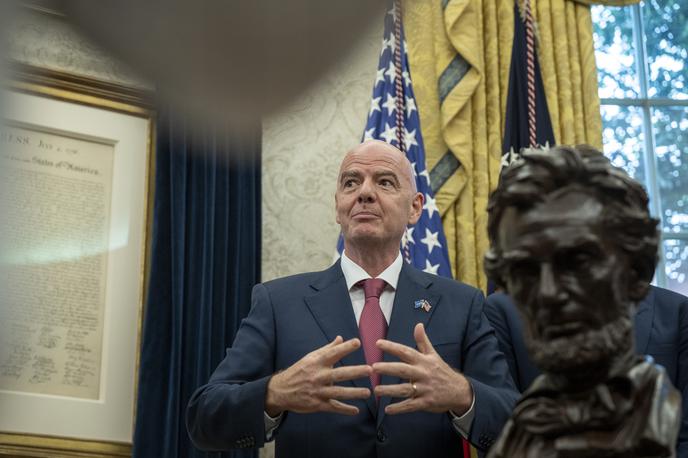 Gianni Infantino | Prvi mož Mednarodne nogometne zveze Gianni Infantino verjame, da lahko nogomet tudi v ZDA postane šport številka ena. | Foto Guliverimage