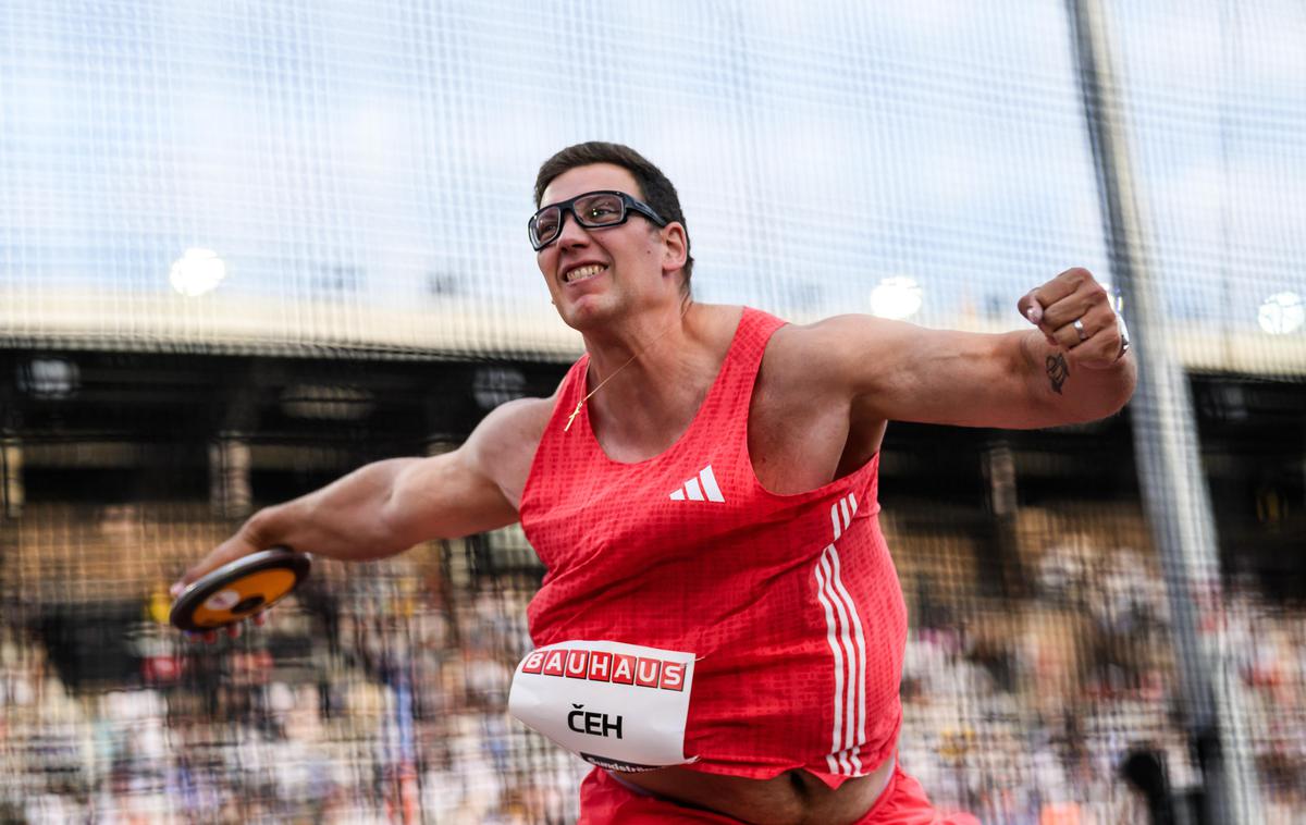 Kristjan Čeh, diamantna liga, Stockholm 2025 | Kristjan Čeh je zmagal tudi v Estoniji. | Foto Guliverimage