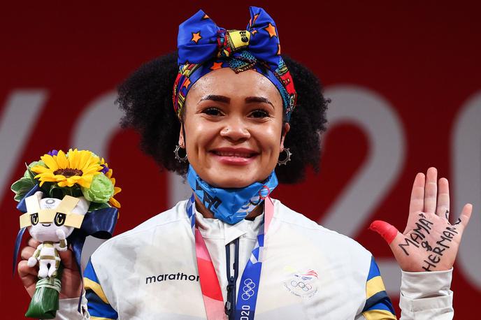 Neisi Patricia Dajomes Barrera | Neisi Patricia Dajomes Barrera je prva Ekvadorka z zlato olimpijsko medaljo. | Foto Reuters