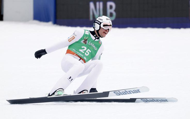 Anže Lanišek je dobil zadnjo tekmo sezone. | Foto: Reuters