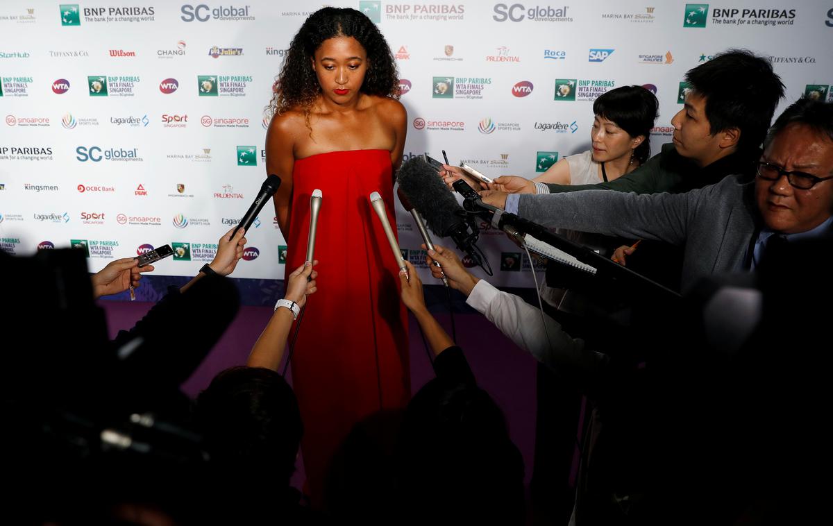 Naomi Osaka | Naomi Osaka: Še naprej bom igrala tenis, za ostale stvari bodo skrbeli ljudje, ki jim zaupam. | Foto Reuters