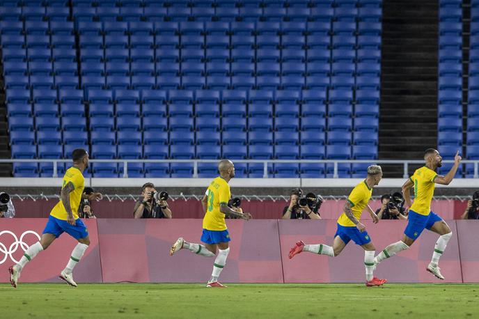 Tokio 2020 - Brazilci (nogomet) | Brazilci so v finalu olimpijskega nogometnega turnirja z 2:1 premagali Špance. | Foto Guliverimage