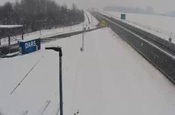 Izredno vreme: popolna zapora na pomurski avtocesti