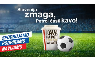 Slovenija zmaga, Petrol časti kavo!